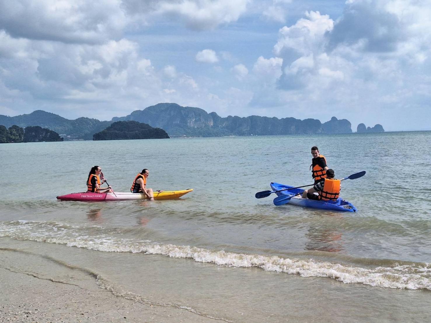 Pan Beachfront Resort Krabi 클롱 무앙 비치 외부 사진